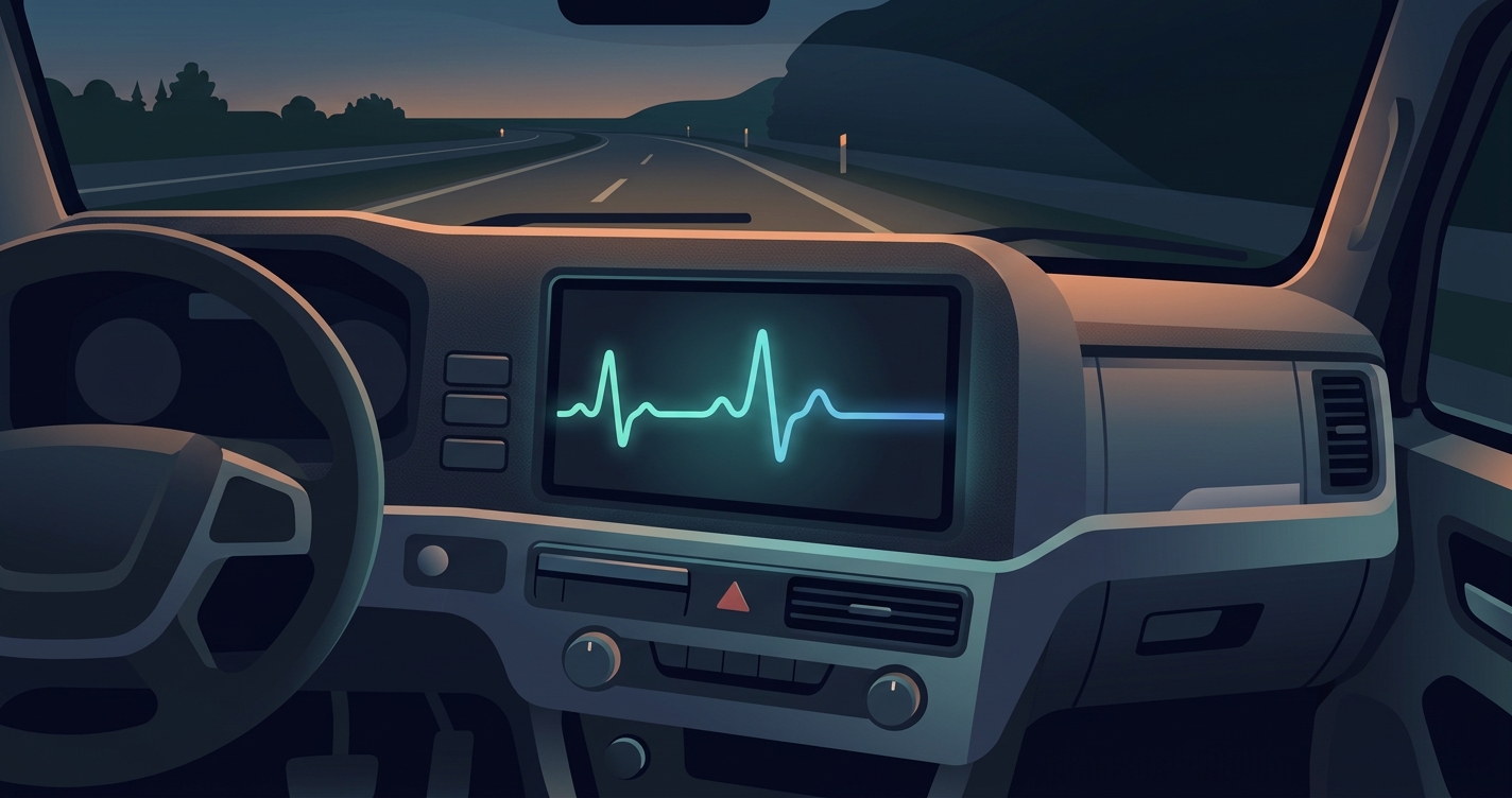 Why are trucking companies rolling out in-cab vital-sign monitors?